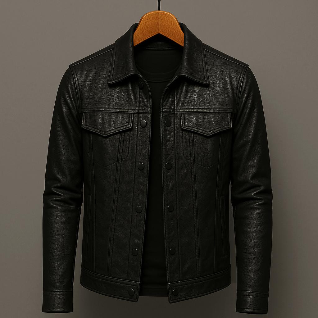 The Iconic Luxe Leather Jacket