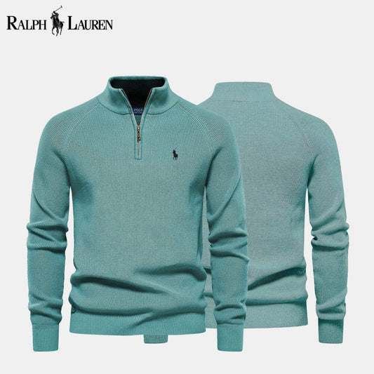 RL Classic Knit Quarter-Zip Sweater